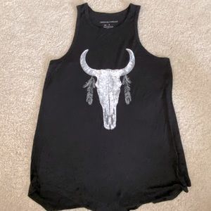 Grayson Threads Bull Skull tank